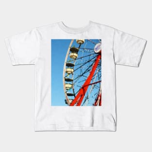 Carnival Midway - Ferris Wheel Closeup Kids T-Shirt